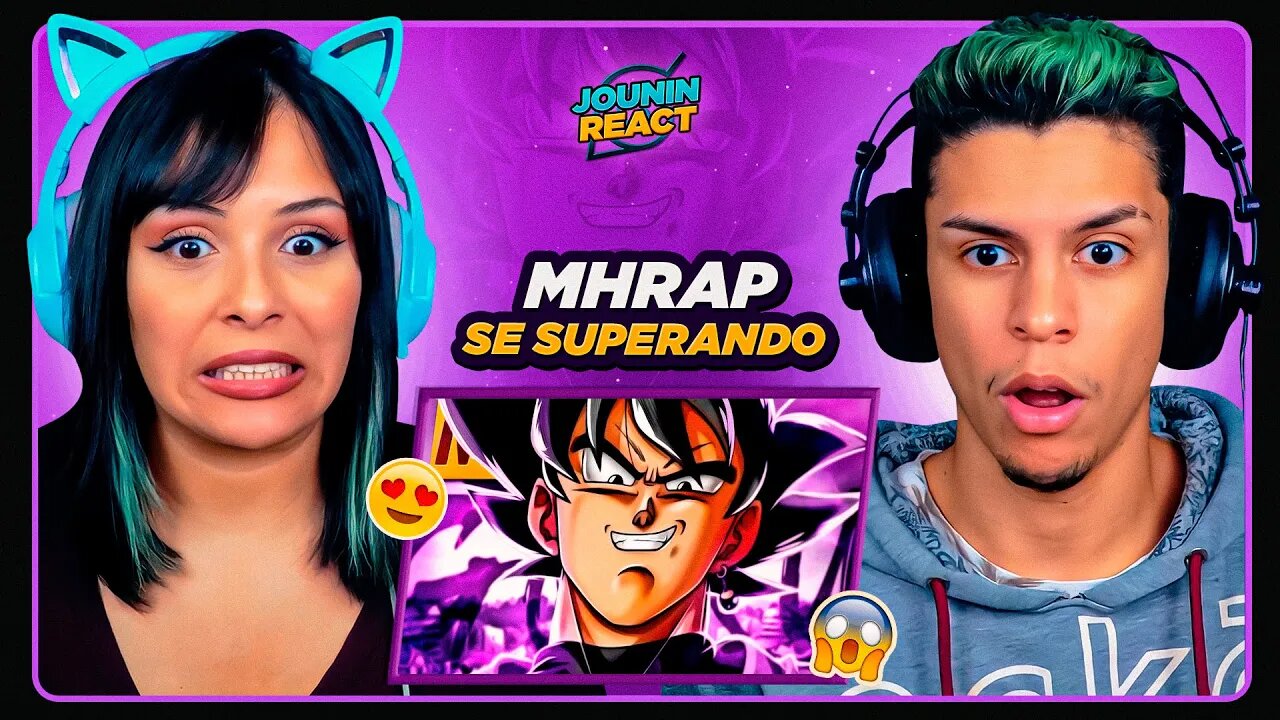 Tipo Goku Black 🌑 Prod. Sid | MHRAP | [React em Casal] 🔥