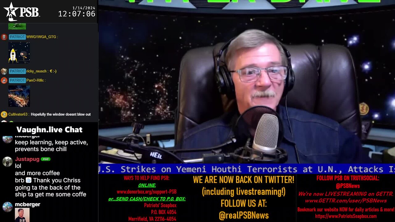 2024-01-14 00:00 EST - Hyper-Drive "The Early Edition": with Thumper