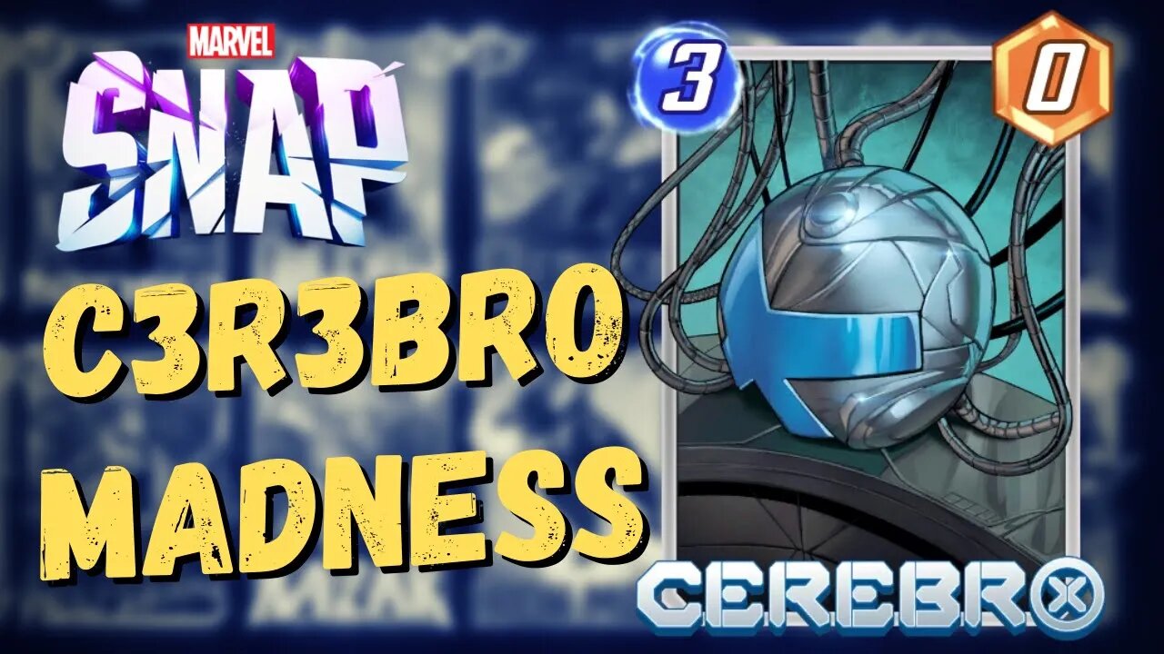 The Greatest Cerebro List is Here (And It's C3-BRO) | Infinite Deck Guide Marvel Snap