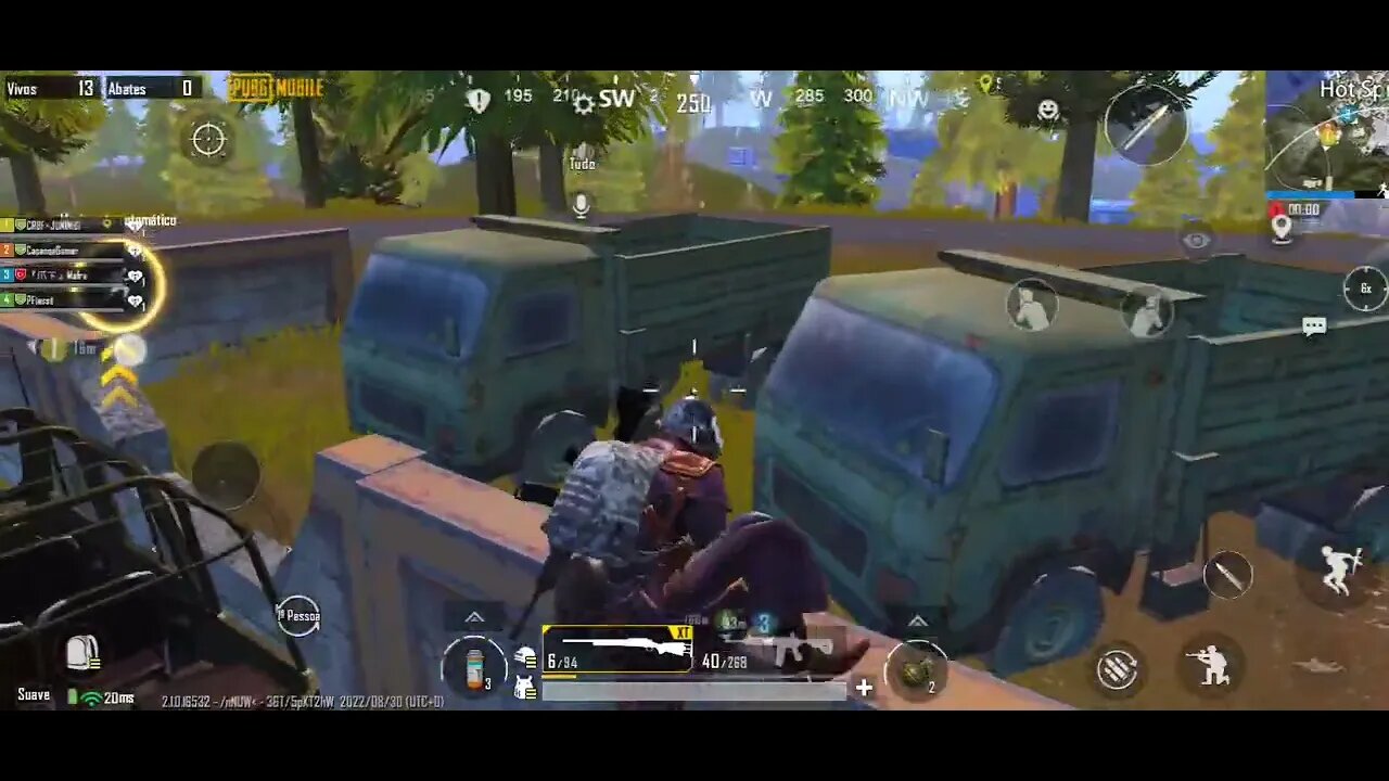 Sequências de Plays Jogadas com meu Squad.(3)