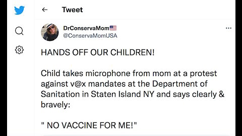 NO VACCINE FOR ME!