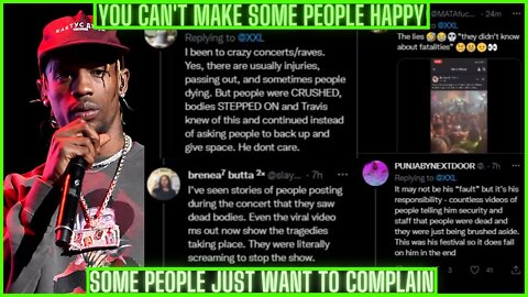 |NEWS| Travis Scott Along With Another Rapper Made A Response But People Still Complaining 🤦🏿‍♂️