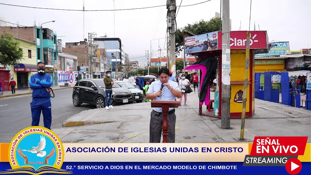 52.° SERVICIO A DIOS EN EL MERCADO MODELO DE CHIMBOTE