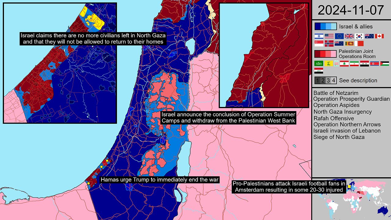 57: North Gaza emptied of civilians