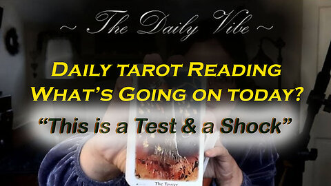 Daily Tarot Reading "I Can't Believe This is Happening"