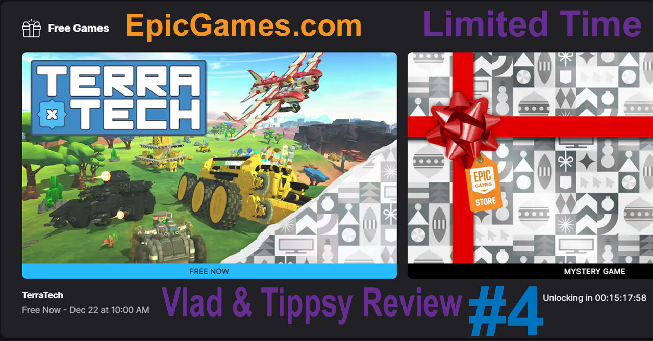 Free Game Review #4 / Terra Tech / Vlad & Tippsy