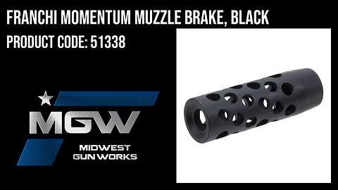 Franchi Momentum Muzzle Brake, Black - 51338