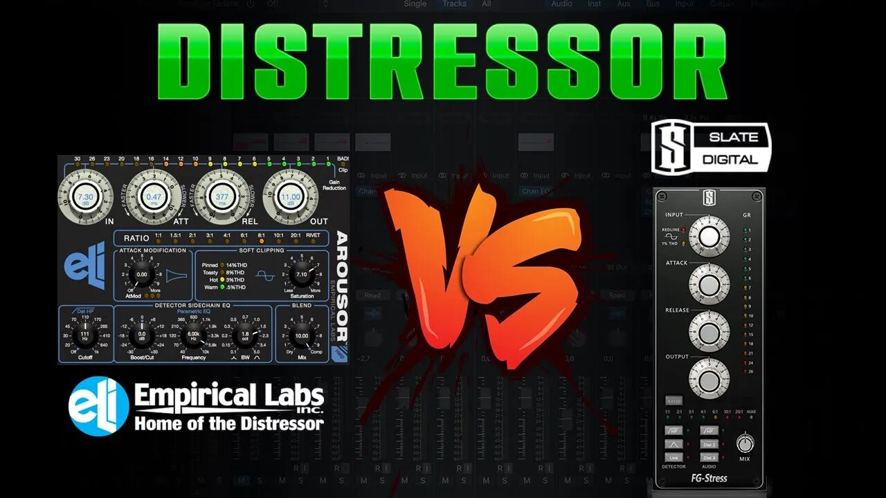DISTRESSOR - Arousor, Comprexxor, FG-Stress #plugin #comprexxor #slatedigital