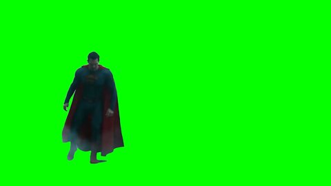 Superman Fight Scene Green screen pt2