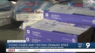 As COVID cases spike, so does demand for tests in Pima County