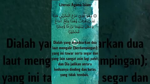 keajaiban Dua Air Laut
