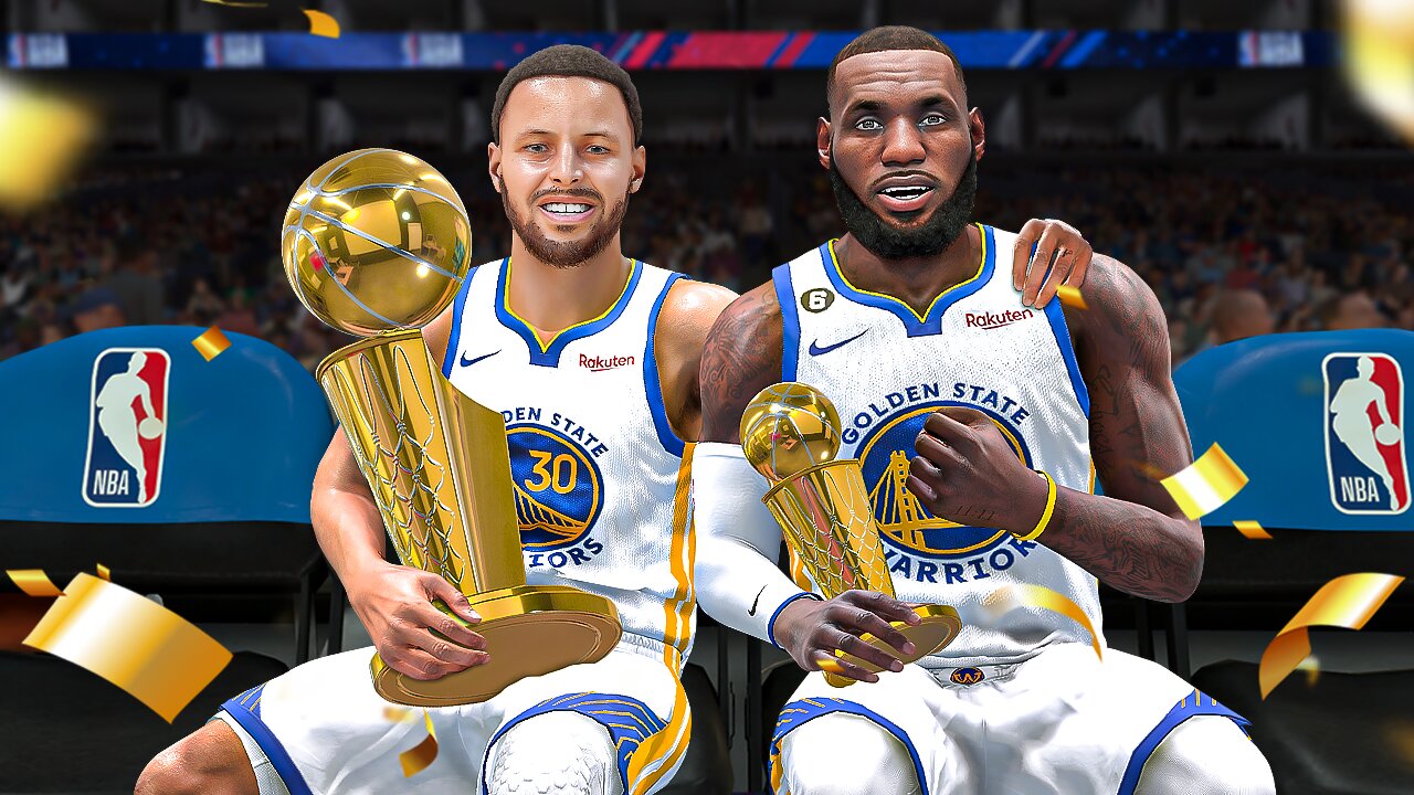 I Made Lebron and Curry Play Together