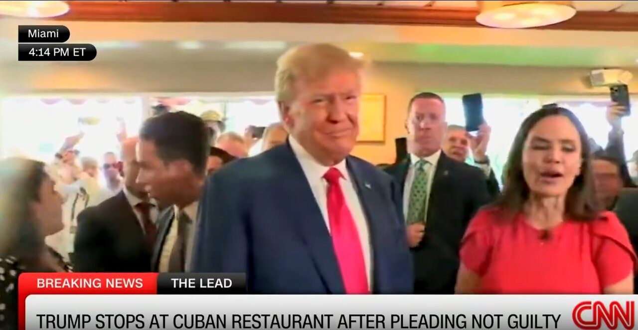 Trump Supporters Sing 'Happy Birthday' to the President After 'Not Guilty' Plea, CNN Freaks Out