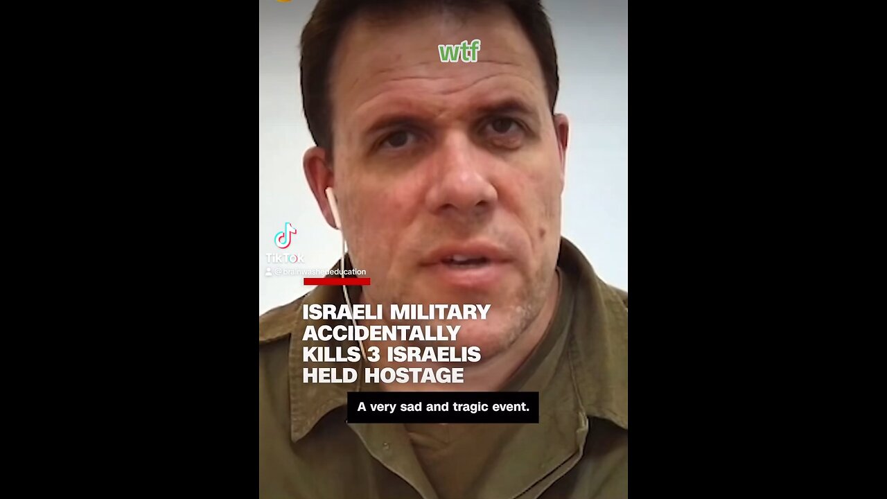 IDF admits killing