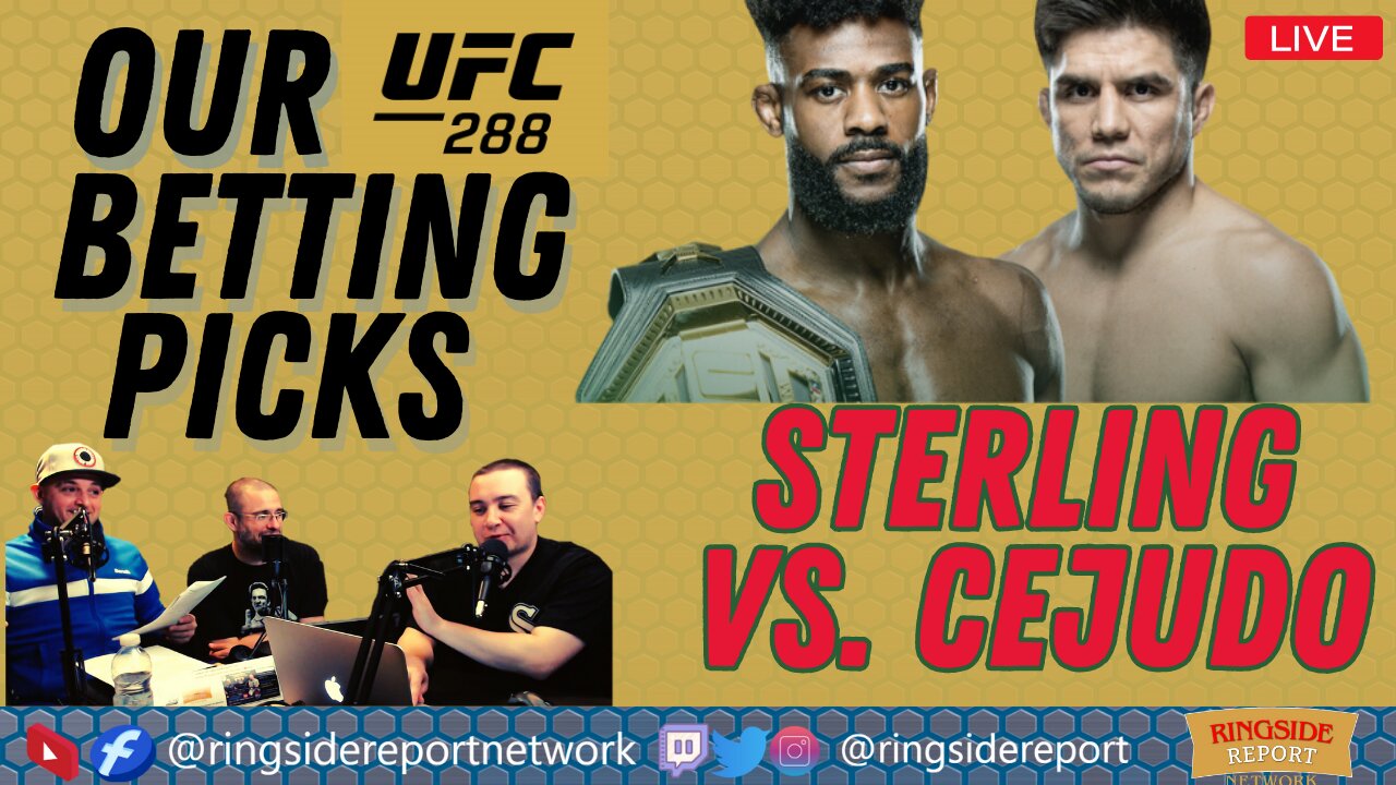 UFC 288: Sterling vs. Cejudo | Card Predictions | Live Stream🟥
