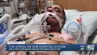 Strain on hospital systems