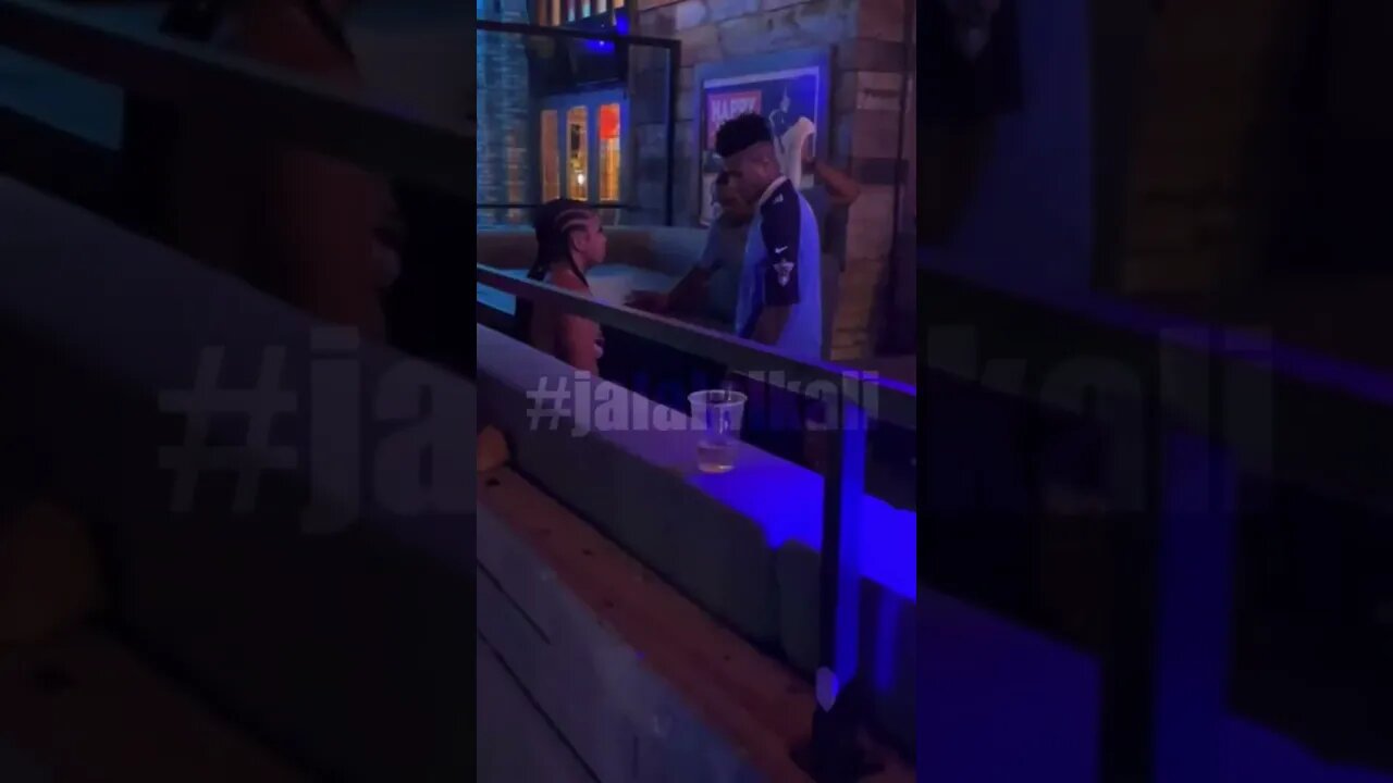 #chriseanrock & blueface fighting at a bar in #arizona