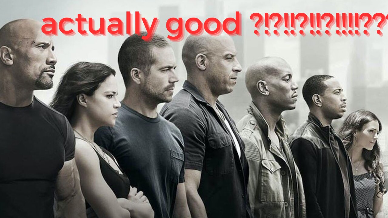 MY THOUGHTS ON FAMILY (Fast And Furious)