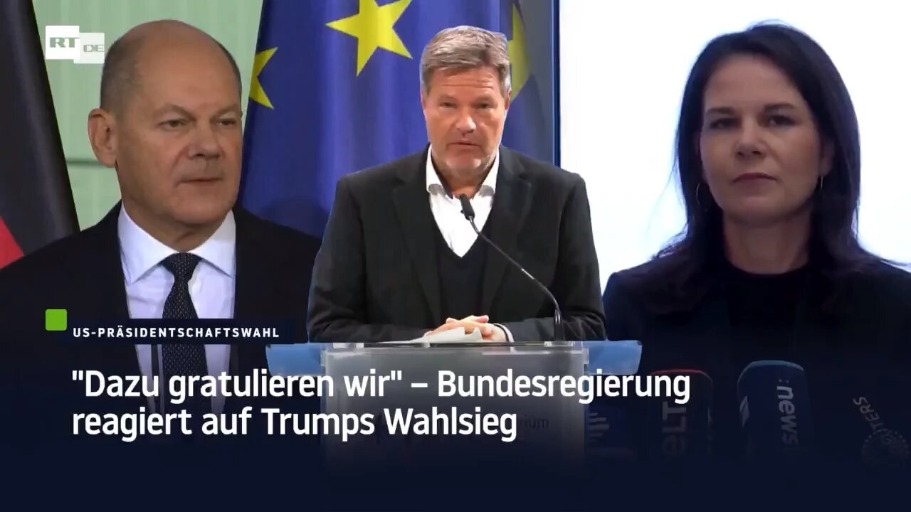 Bundesregierung reagiert auf Trumps Wahlsieg