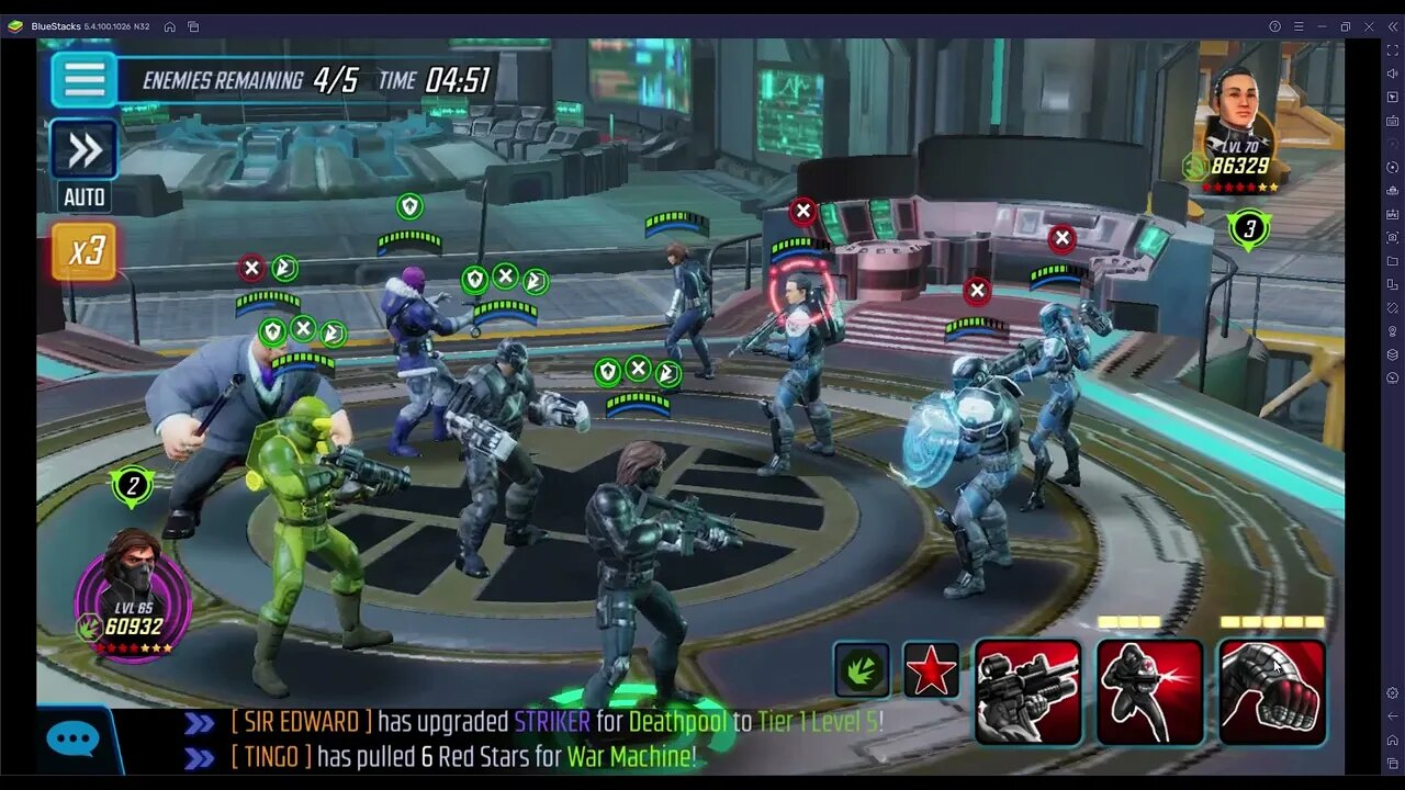 MSF War Live: Zemo Hydra vs Quake Shield Minions