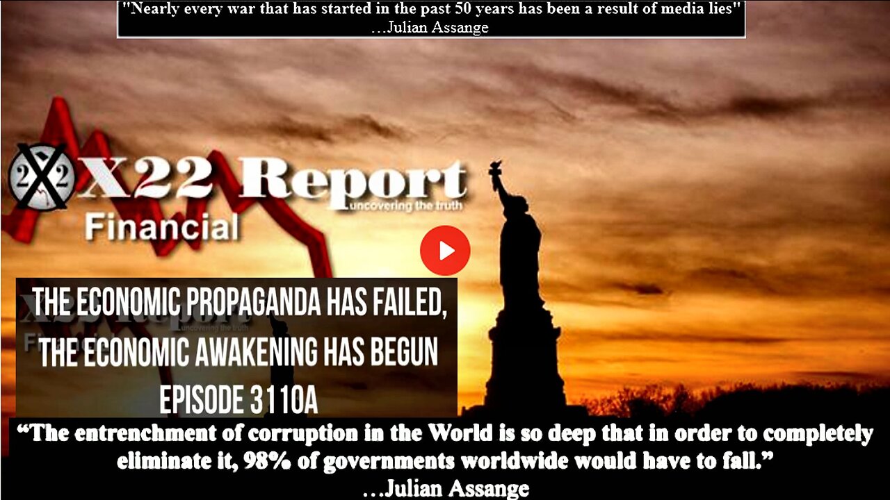 Ep. 3110a - The Economic Propaganda Has Failed, The Economic Awakening Has Begun