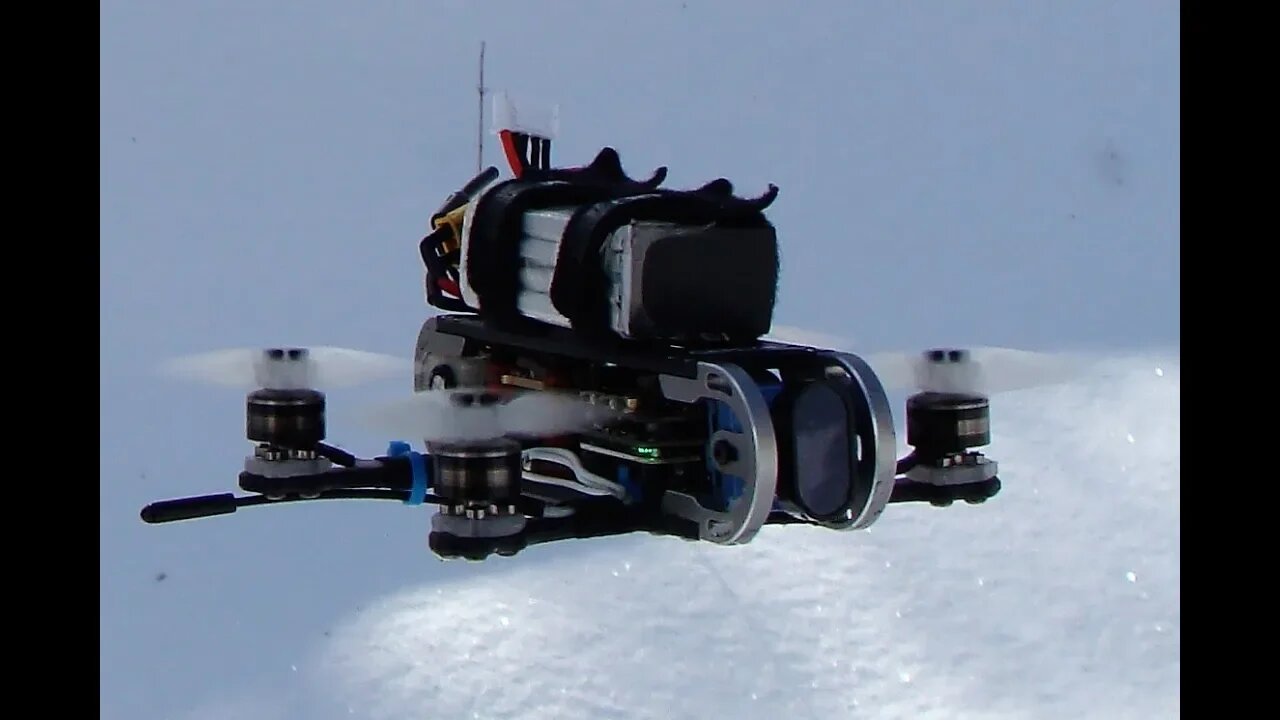 Frozen Lake and Forest FPV with the GEPRC CinePro 4K