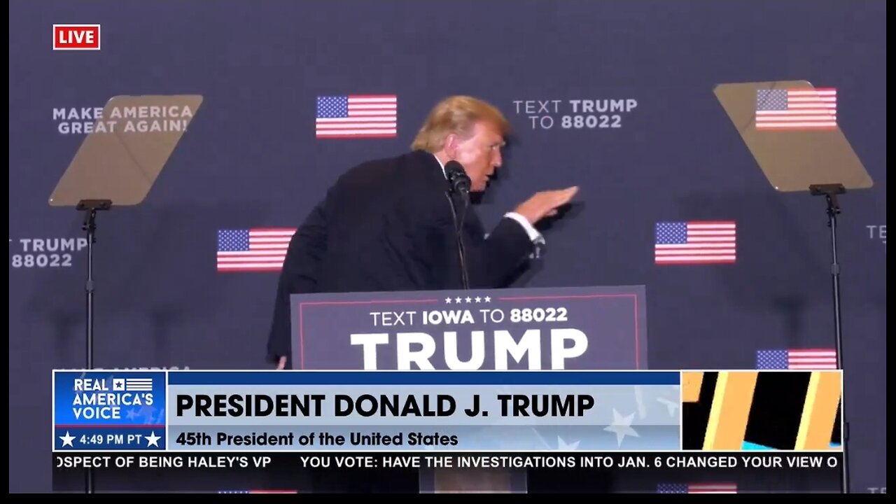 Trump Hilariously Rips Biden And The Fake News Media