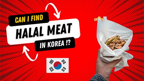 Can I find Halal food in Korea!?