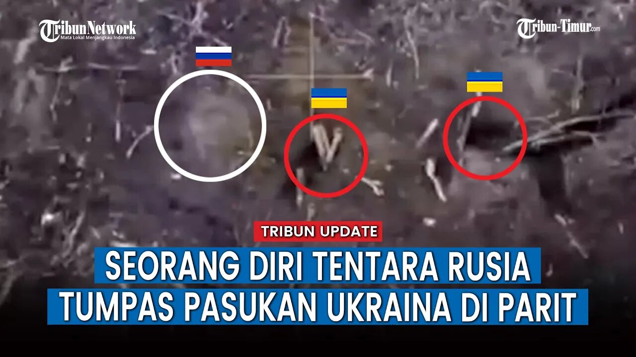 Prajurit Resimen ke-255 Rusia Bantai Tentara Ukraina di Pobeda!