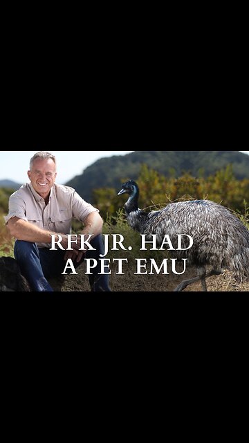 RFK Jr.’s Pets Part II: The Emu
