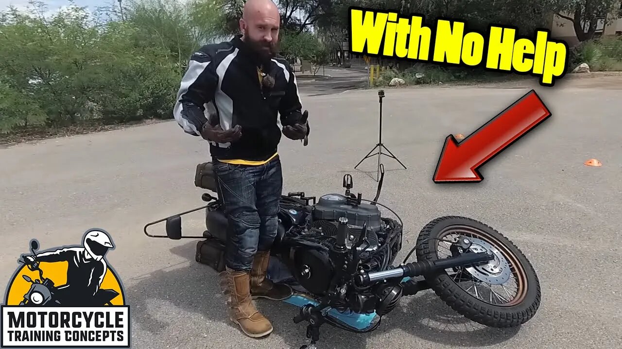 How To Lift A Motorcycle Off The Ground (Step By Step Guide)