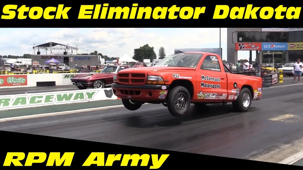 Stock Eliminator Dodge Dakota | Lucas Oil Drag Racing 2020