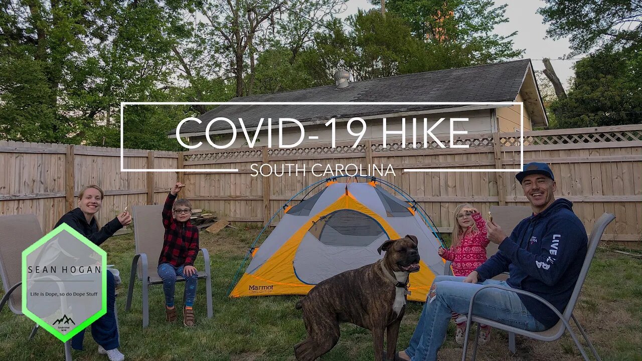 Covid19 Hike at Home, South Carolina --4K DJI Osmopocket
