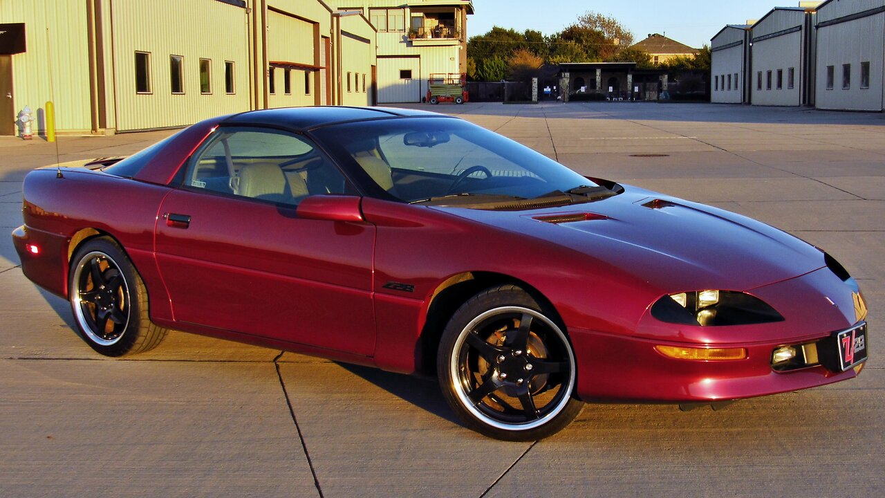 1995 Chevrolet Camaro Z28 5.7L LT1 Automatic 66K Original Miles Leather Patriot Red