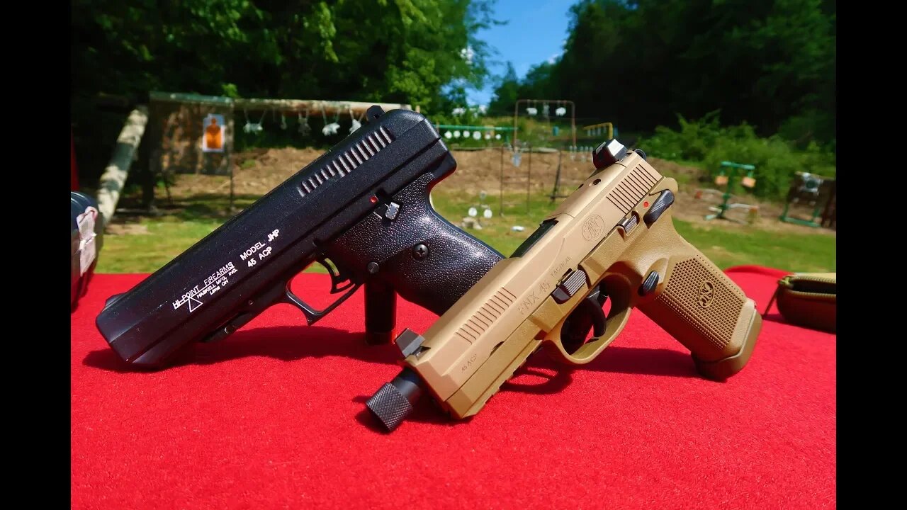 Hi-point JHP vs FNX-45 Tactical