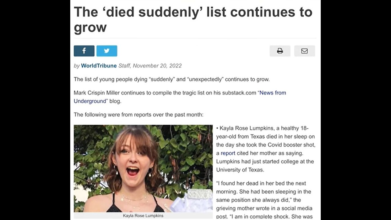 Unvaccinated Blood Now In High Demand…32 min