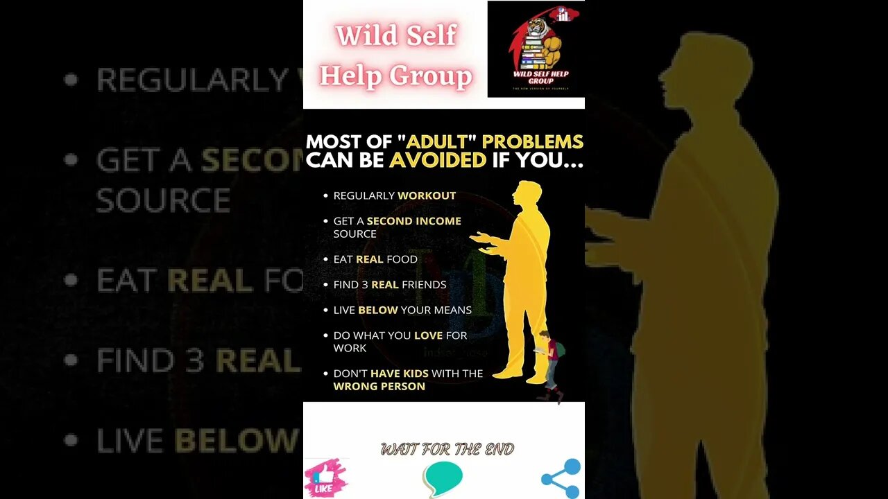 🔥You can avoid most of your adult problems🔥#shorts🔥#wildselfhelpgroup🔥18 August 2022🔥