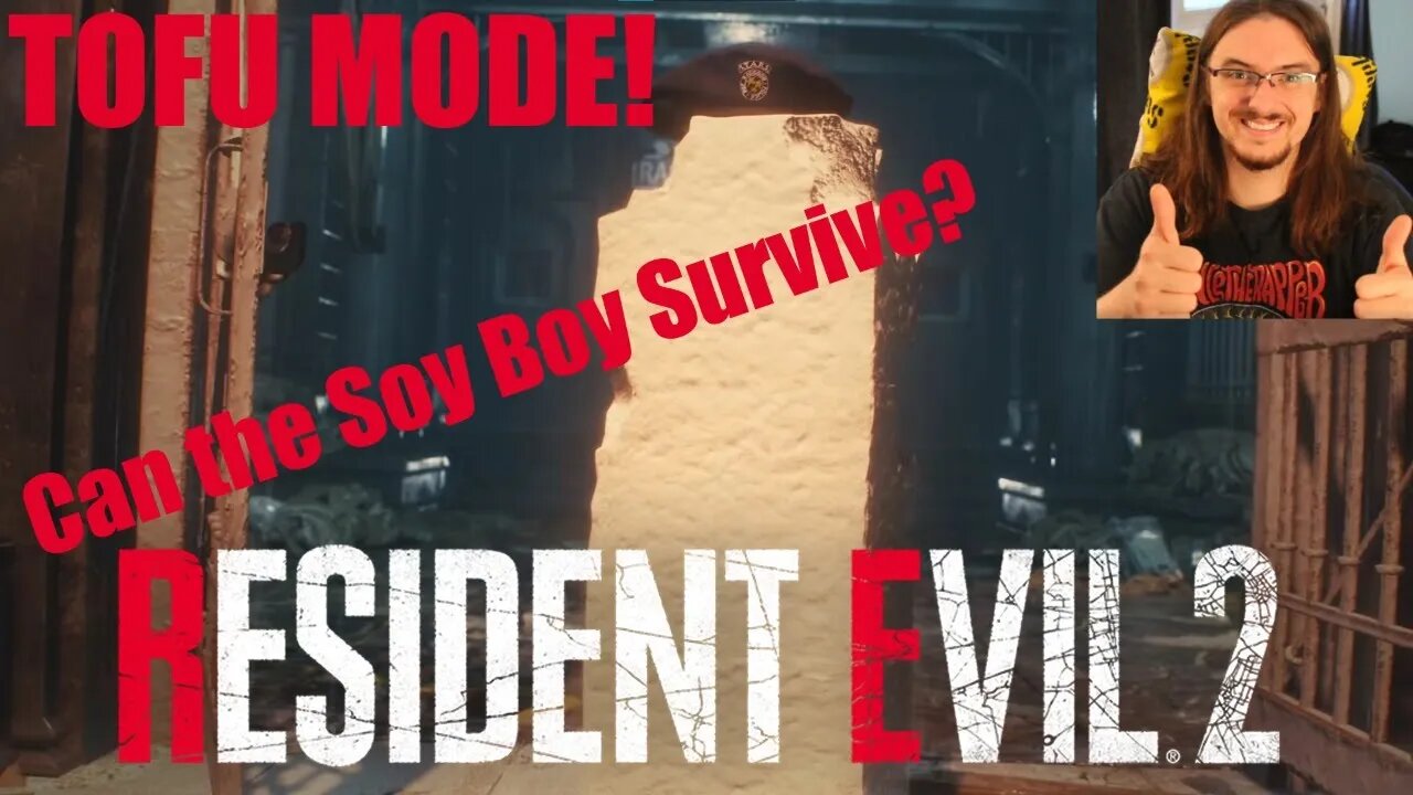 Resident Evil 2 TOFU Mode - Can the Soy Boys Survive