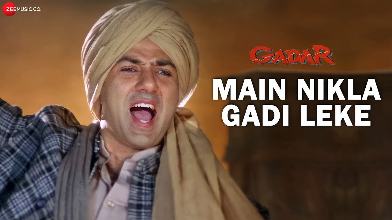 Gadar - Main Nikla Gaddi Leke - Full Song Video | Sunny Deol - Ameesha Patel - HD