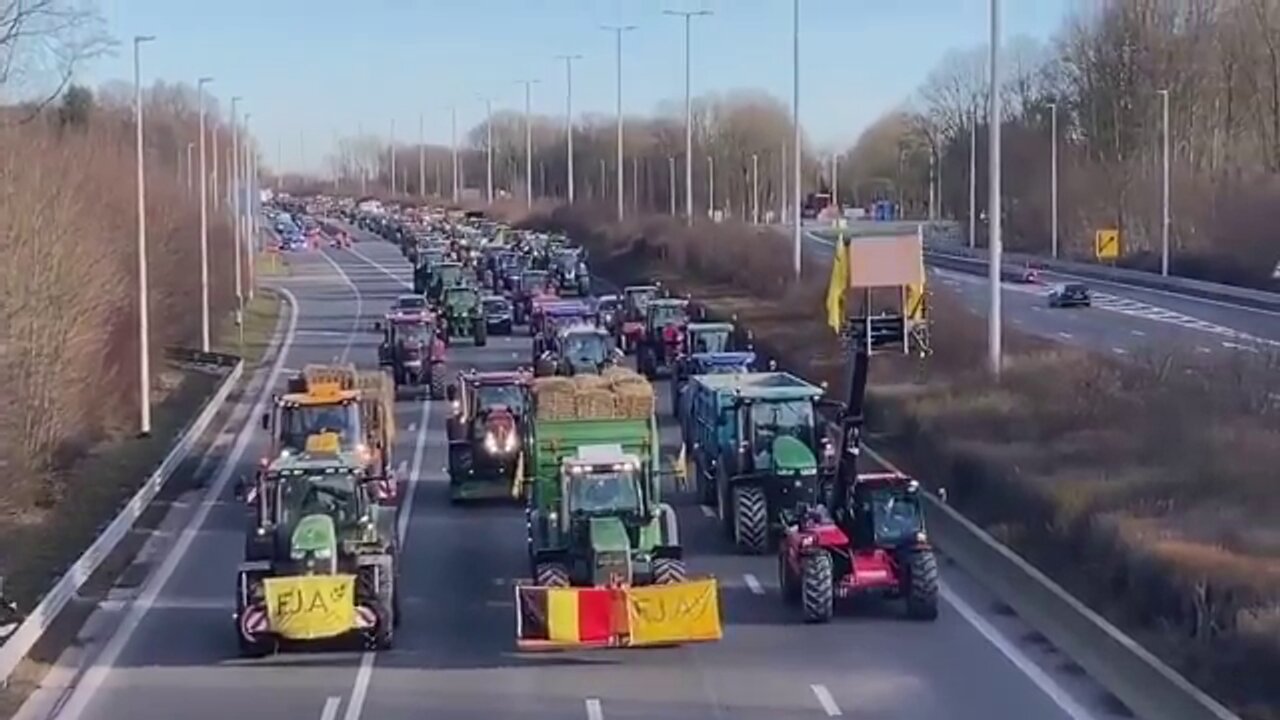 The Farmers Uprising Has Spread to Belgium