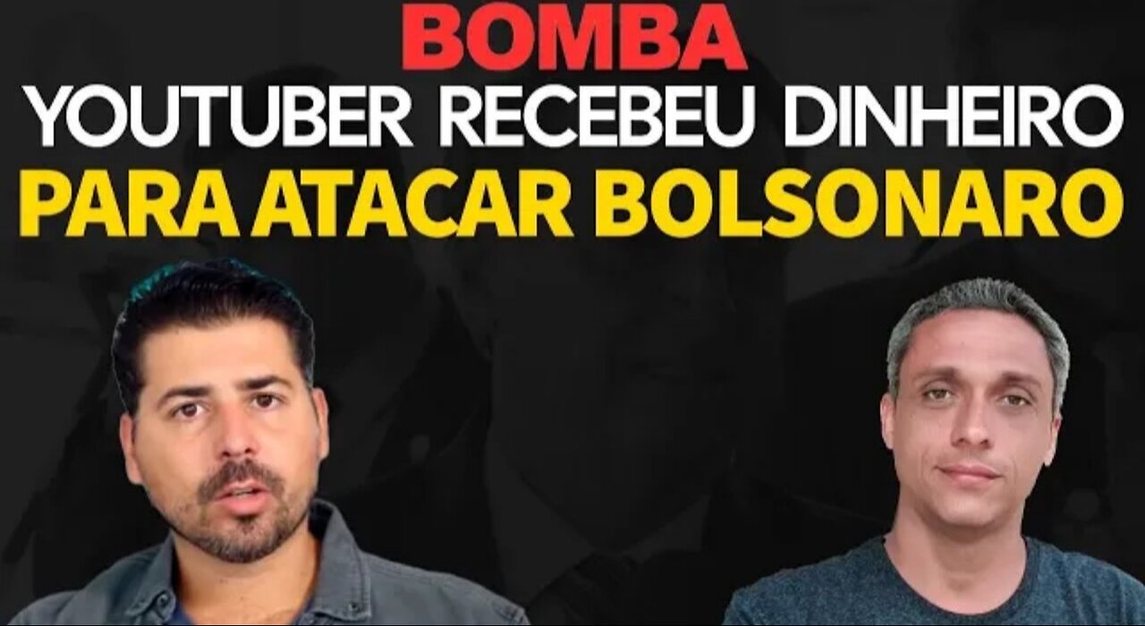 In Brazil youtuber on the left admits that he received money to attack Bolsnaro in the elections