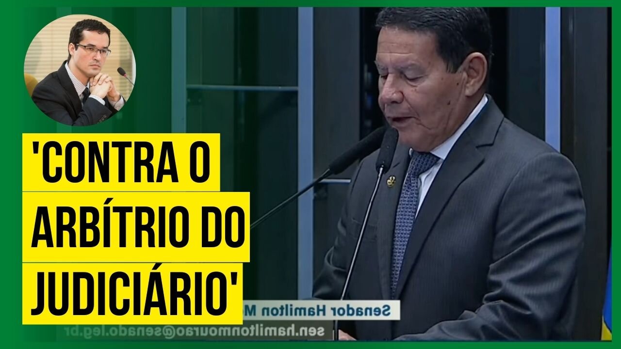 Mourão exige de Pacheco posição contra a cassação de Deltan Dallagnol