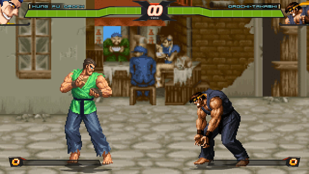 MUGEN - Kung Fu Dronk vs. Orochi-Takeshi - Download