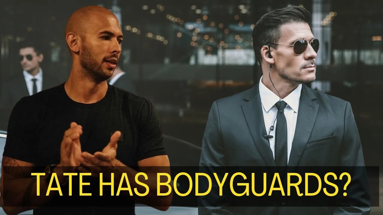 Andrew Tate Now Has 'BODYGUARDS' For YOUR Protection😱