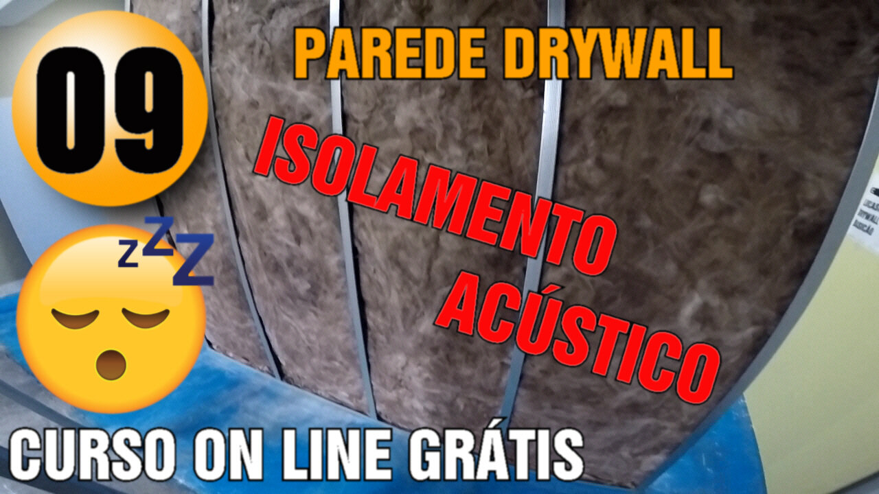 Curso de Drywall ONLINE GRÁTIS Aula 09