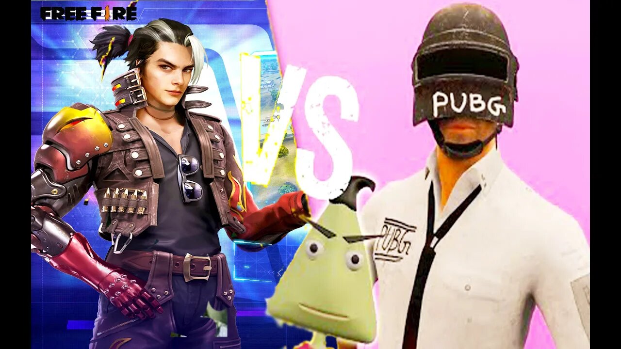 Freefire vs PUBG | Funny Animation 2.0 |Naheed Bro #FFvsPubg #Naheed_Bro #3dAnimation #animation