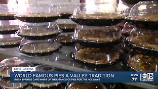 World famous pies sold at popular Arizona cafe