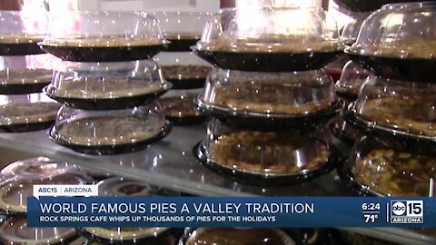 World famous pies sold at popular Arizona cafe