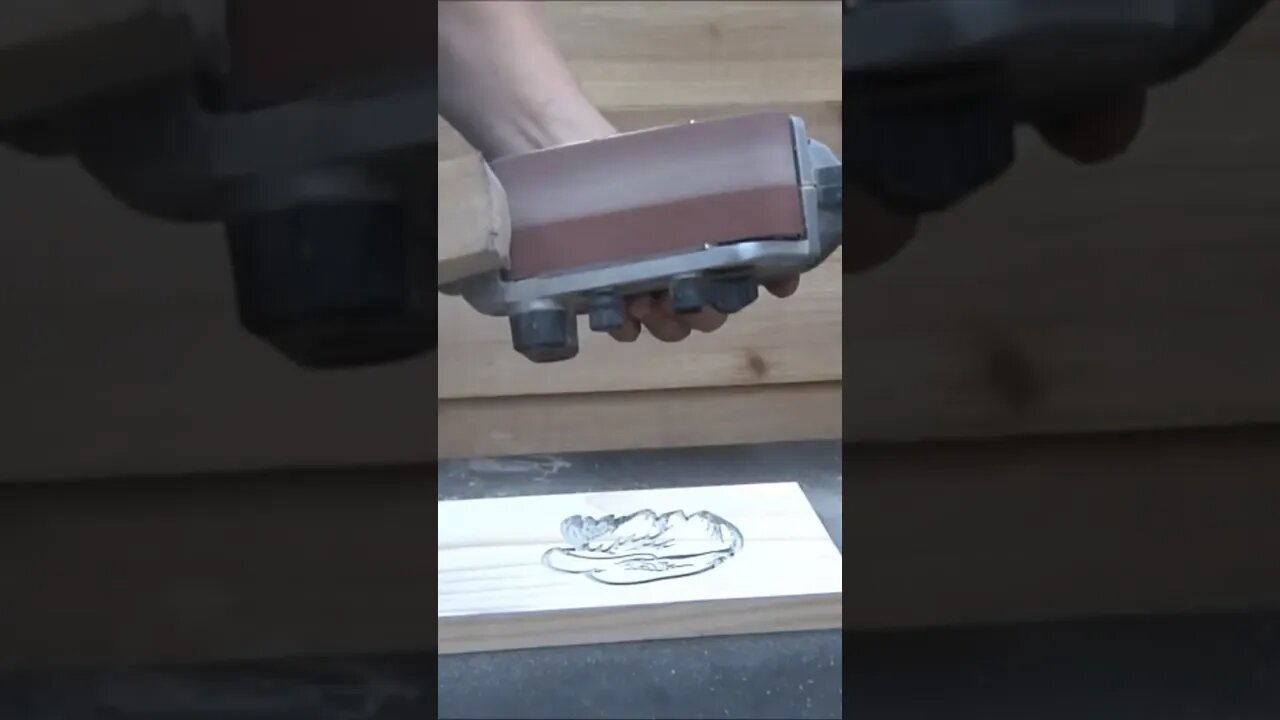 I love the sanding belt cleaners. #freehand #woodcarving #sandingwood #handmade #woodworking