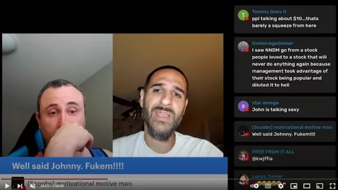 Duostream w/JWS part 2 talking about mainly $tblt $cmrx $siga $ebs $tnxp +other stocks